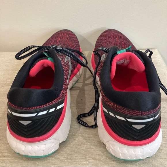 BROOKS Sz 10 Narrow 2A Ghost II DNA Cushion Neutral Lace Up Sneakers - Picture 9 of 14